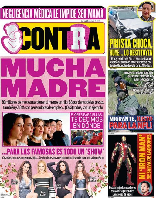 Portada 10 Mayo 2018