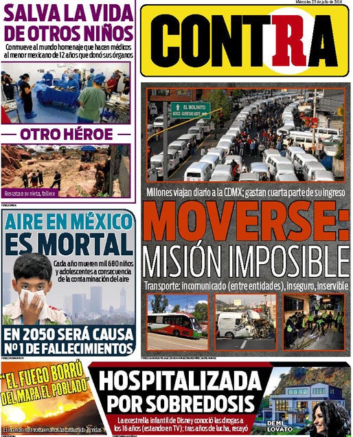 Portada 25 Julio 2018