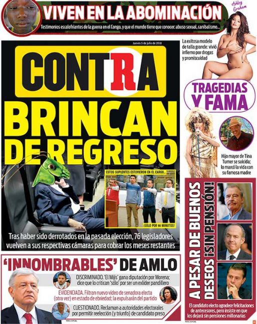 Portada 05 Julio 2018