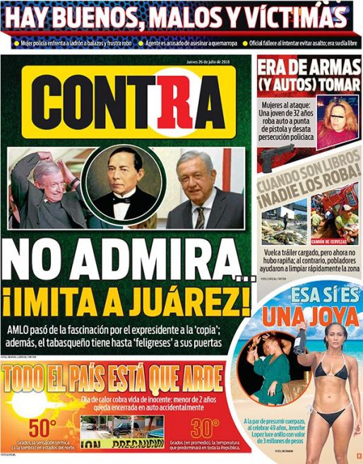 Portada 26 Julio 2018