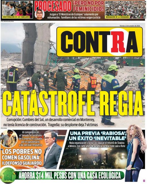 Portada 12 Octubre 2018