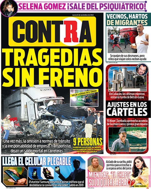 Portada 08 Noviembre 2018