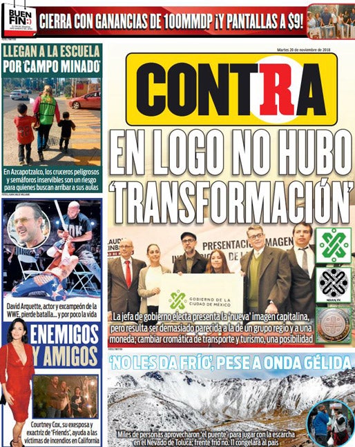 Portada 20 Noviembre 2018