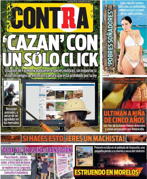 Portada 25 Noviembre 2018