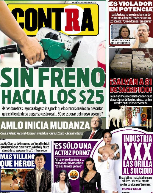 Portada 30 Noviembre 2018