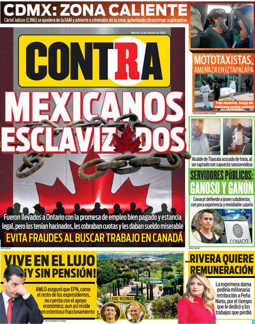 Portada 12 Febrero 2019