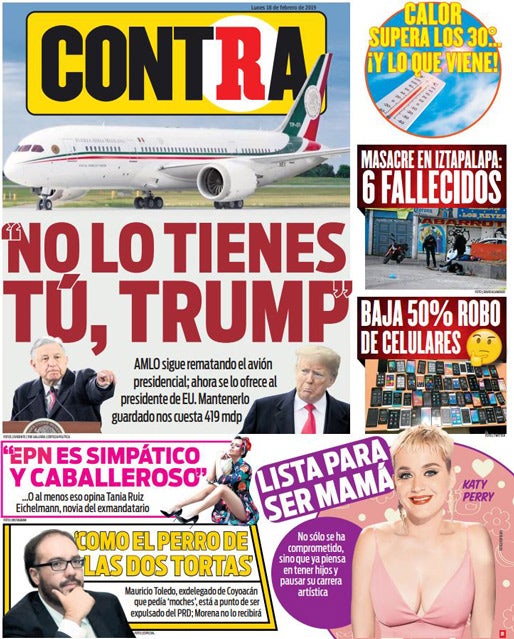 Portada 18 Febrero 2019