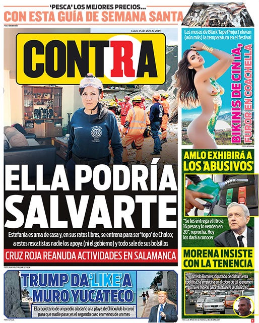 Portada Contra 15-04-2019