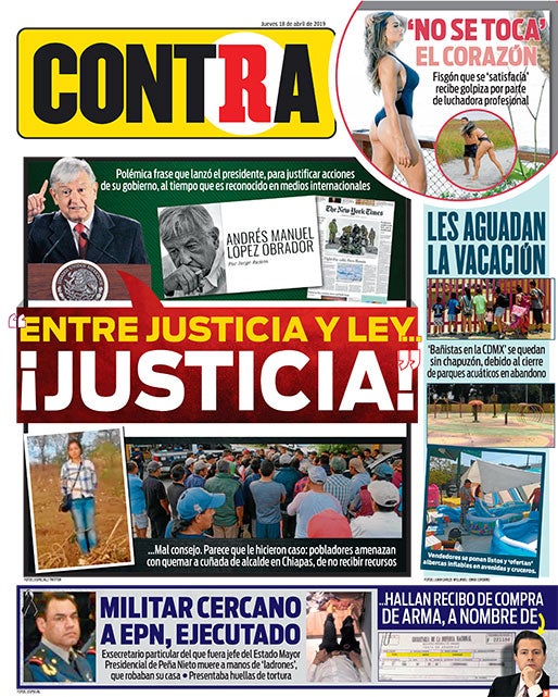 Portada Contra 18-04-2019