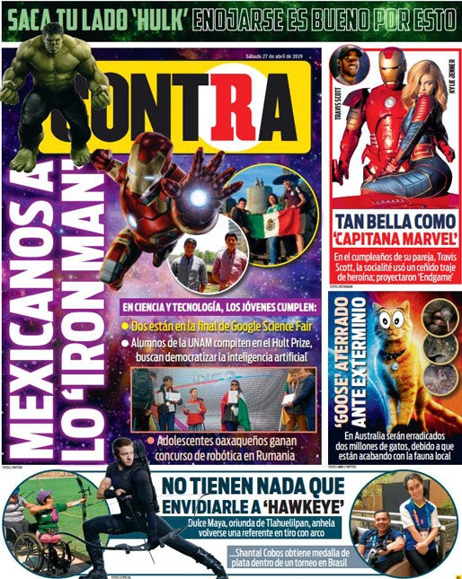 Portada 27 Abril 2019