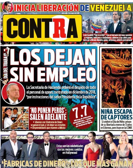 Portada 01 Mayo 2019