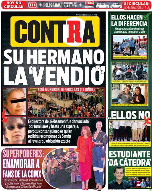 Portada 15 Mayo 2019