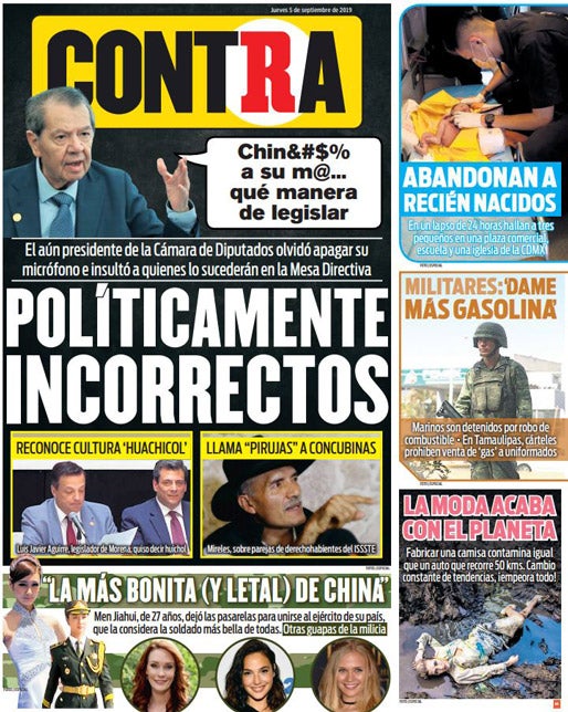 Portada 05 Septiembre 2019