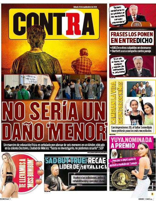 Portada 28 Septiembre 2019