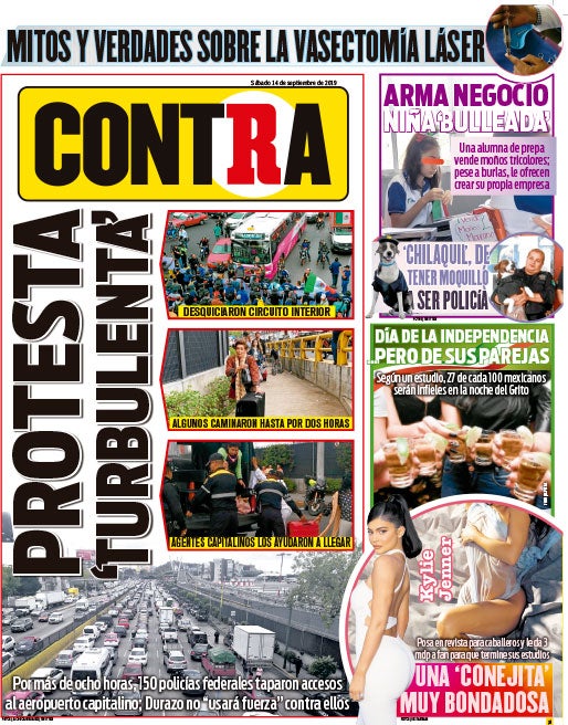 Portada 14 Septiembre 2019