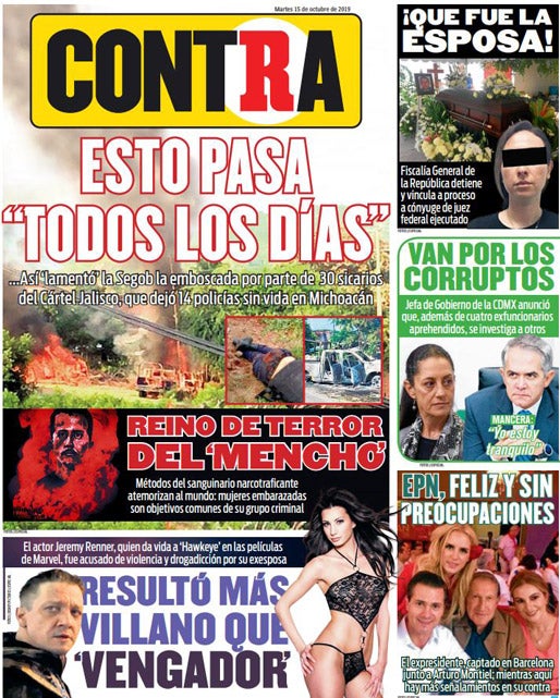 Portada 15 Octubre 2019