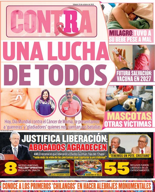 Portada 19 Octubre 2019