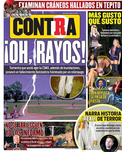 Portada Contra 28-10-2019