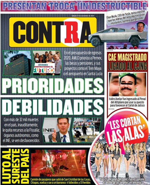 Portada 23 Noviembre 2019