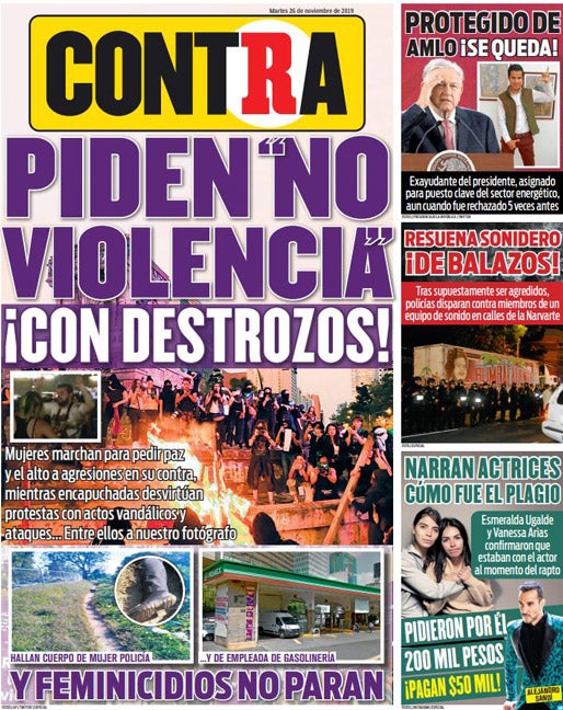 Portada 26 Noviembre 2019