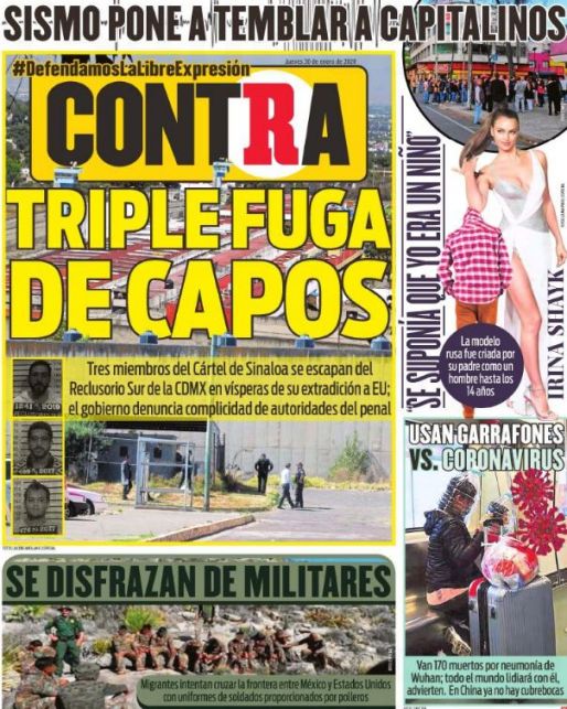 Contra Portada RÉCORD 2020-01-30