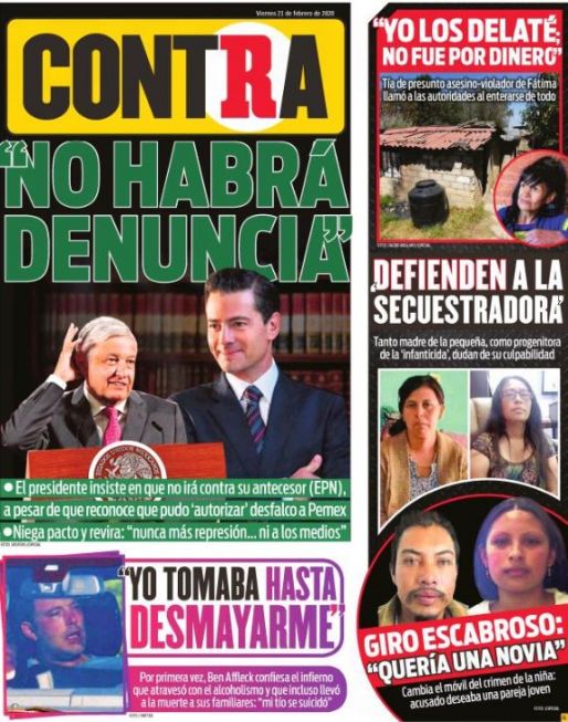 Portada 21 Febrero 2020