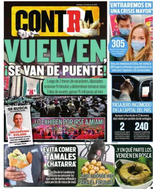 Portada Contra 02-02-2020