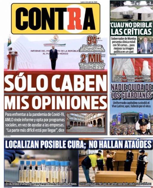 Portada 06 Abril 2020