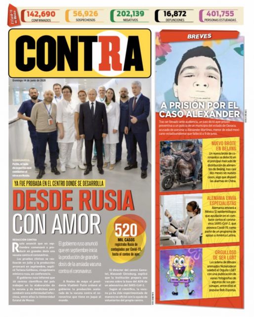 Portada 14 Junio 2020