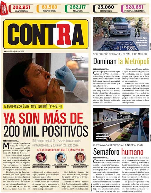 Portada 26 Junio 2020