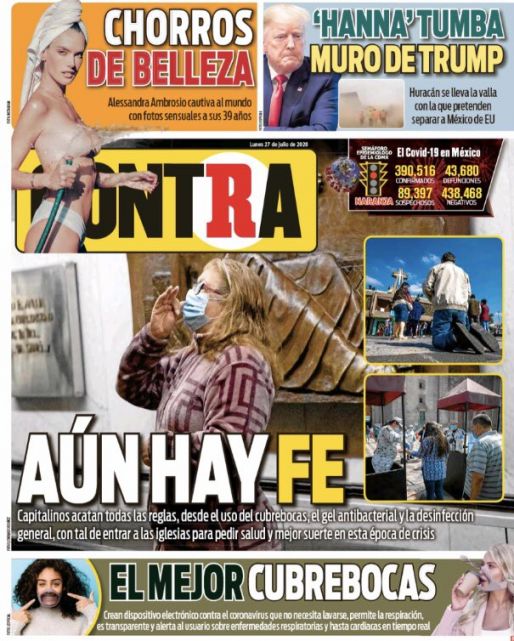 Portada Contra 27-07-2020