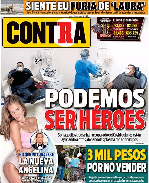 Portada 27 Agosto 2020