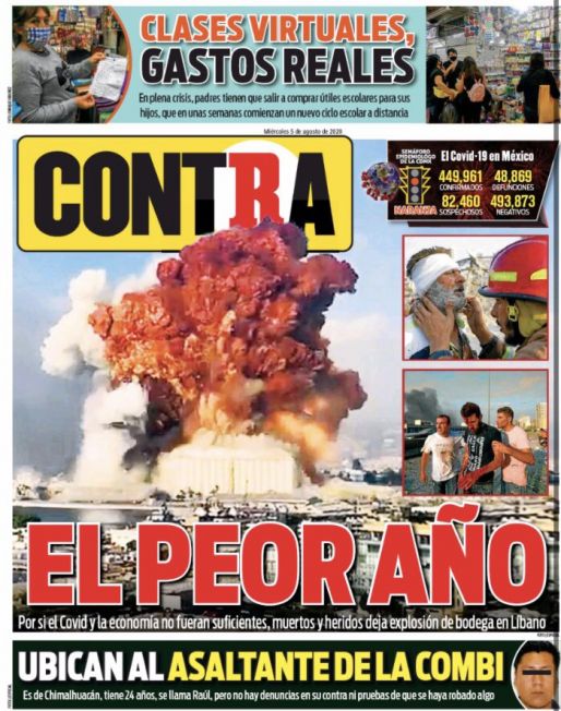 Portada Contra 05-08-2020