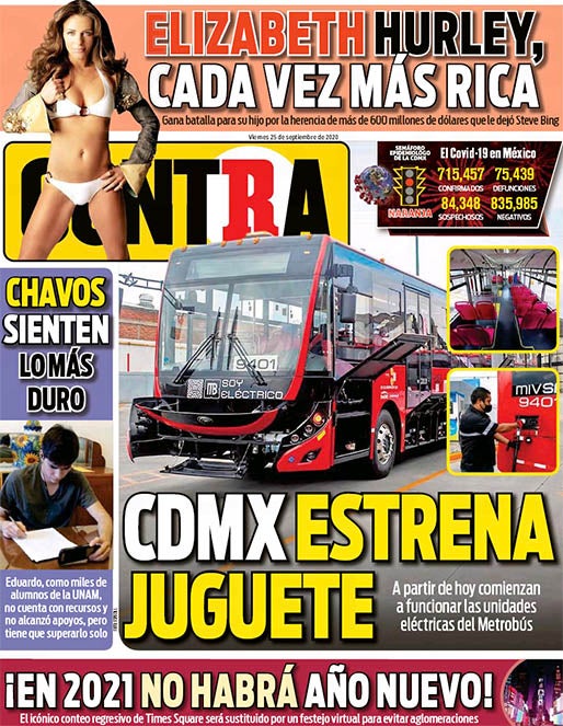 Portada 25 Septiembre 2020