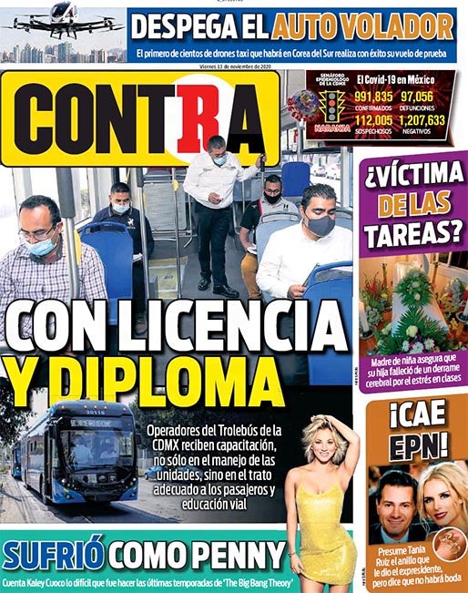 Portada 13 Noviembre 2020