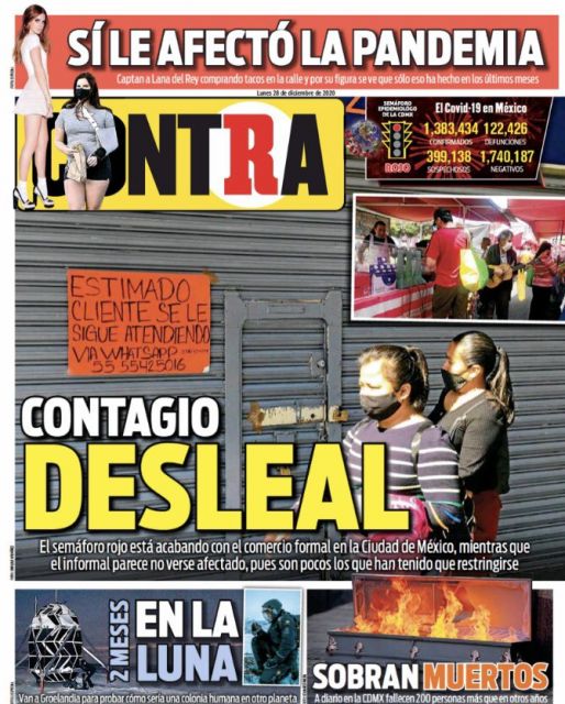 Portada 28 Diciembre 2020