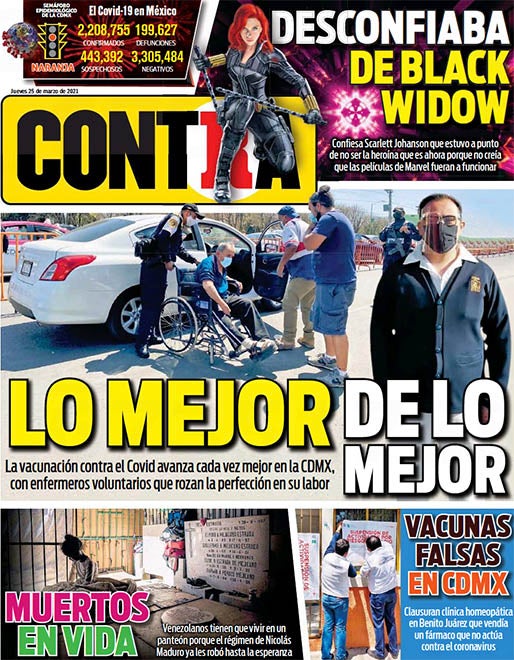 Portada 25 Marzo 2021