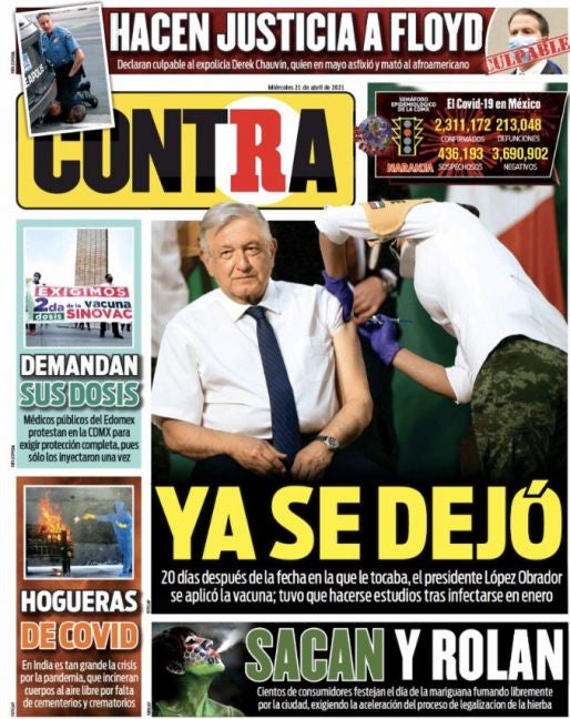 Portada Contra 21-04-2021