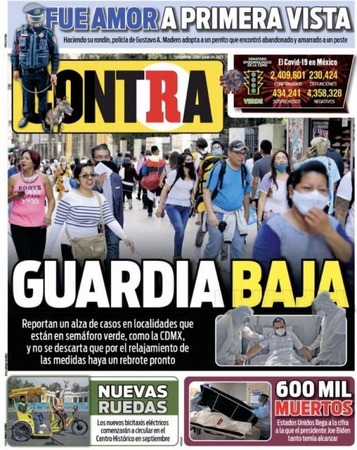 Portada Contra 16 de junio de 2021