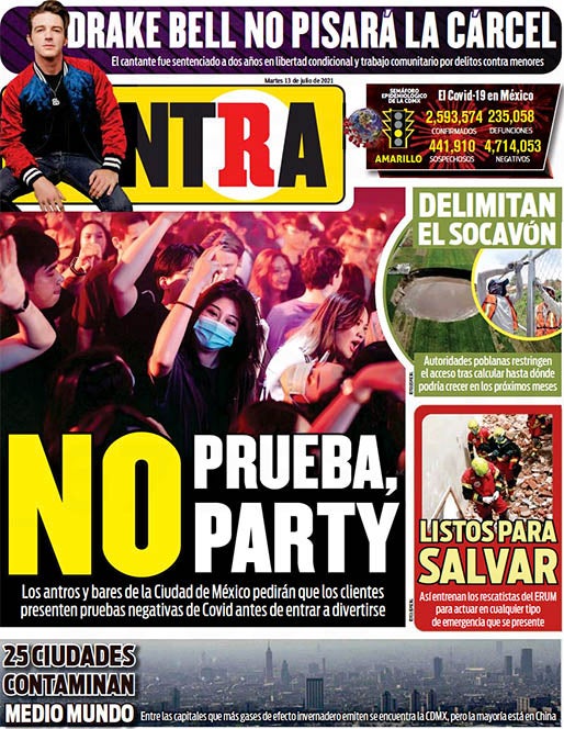 Portada 13 Julio 2021