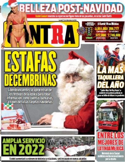 Portada 27 Diciembre 2021