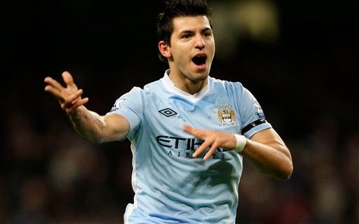 El Kun abrió el marcador para el City. FOTO: AP