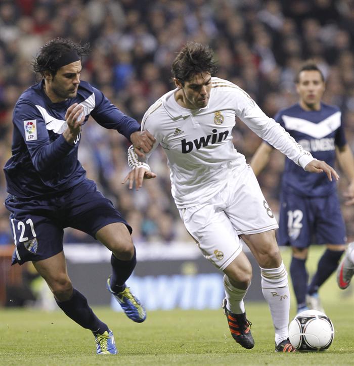 Málaga salió por la victoria en el Bernabeu. FOTO: EFE