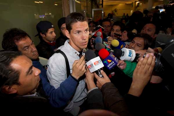 Franco reconoció que quería regresar a México. FOTO: CÉSAR VICUÑA