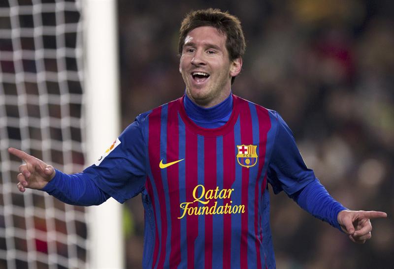 Messi se unió a la fiesta y marcó un doblete. FOTO: EFE