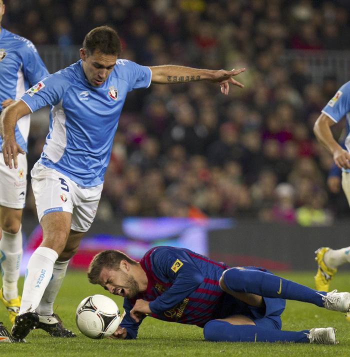 La escuadra de Pamplona no pudo contener al Campeón. FOTO: EFE