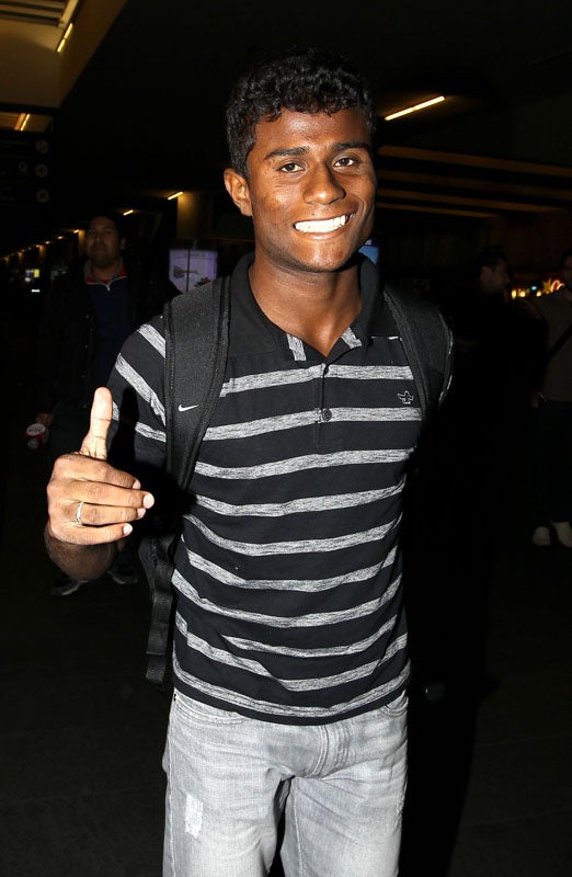 Francinilson Santos Meirelles llegó a México. FOTO: MIGUEL PONTÓN