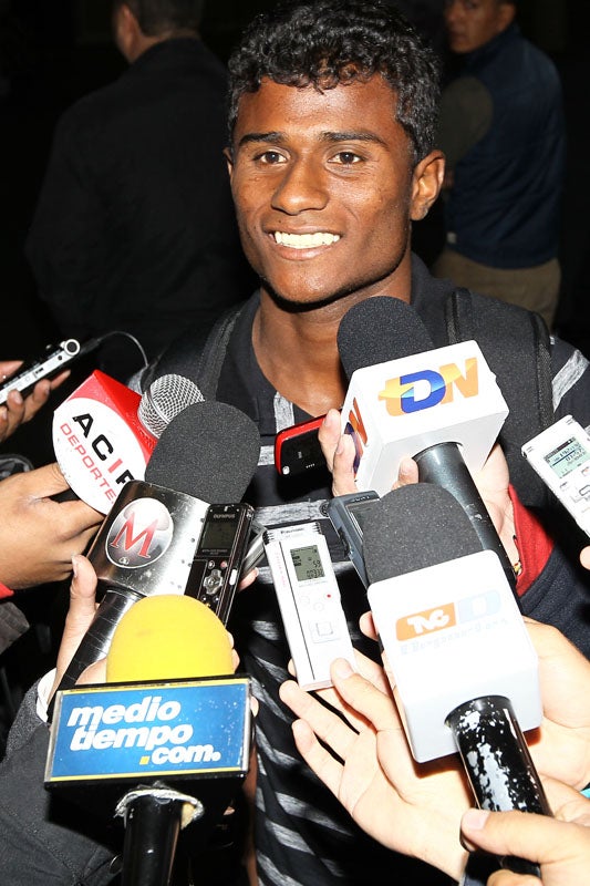 El brasileño se dijo contento por llegar a un equipo grande.FOTO: MIGUEL PONTÓN