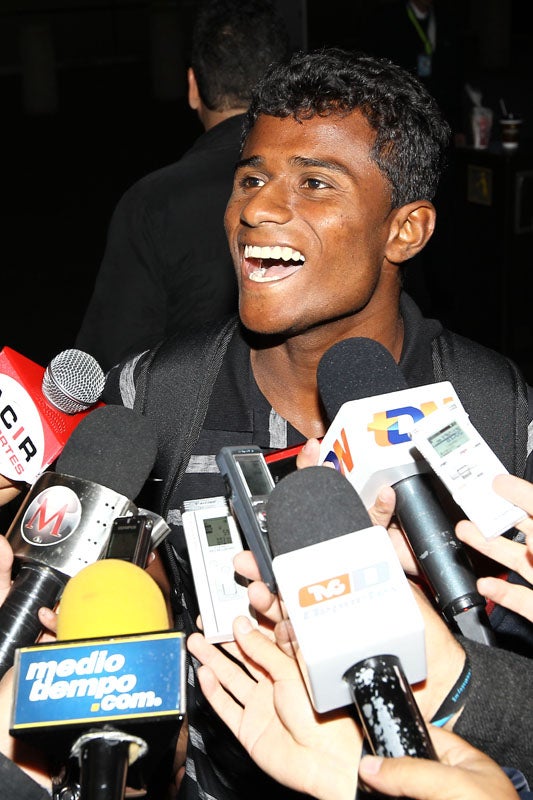 Maranhao se dijo contento porque tendrá la oportunidad de disputar la Libertadores.FOTO: MIGUEL PONTÓN