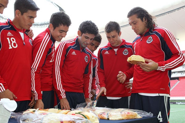 Los jugadores del rebaño disfrutaron de esta tradición. FOTO: YOLANDA ESCOBAR